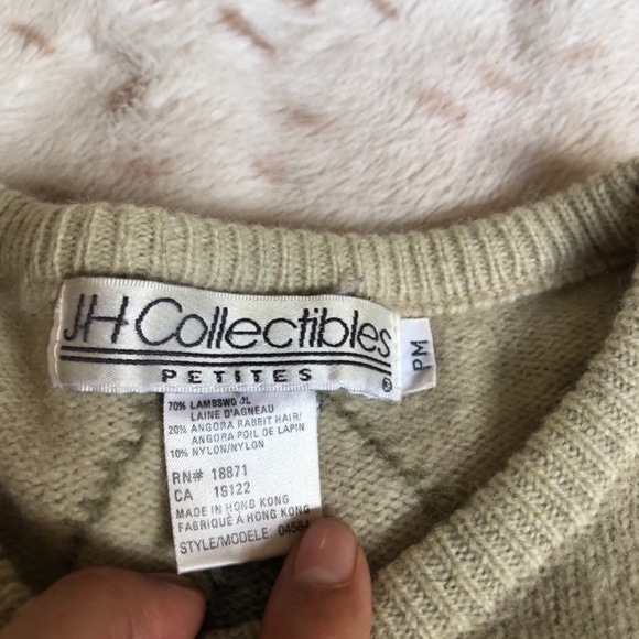 Vintage argyle sweater - Picture 2 of 5